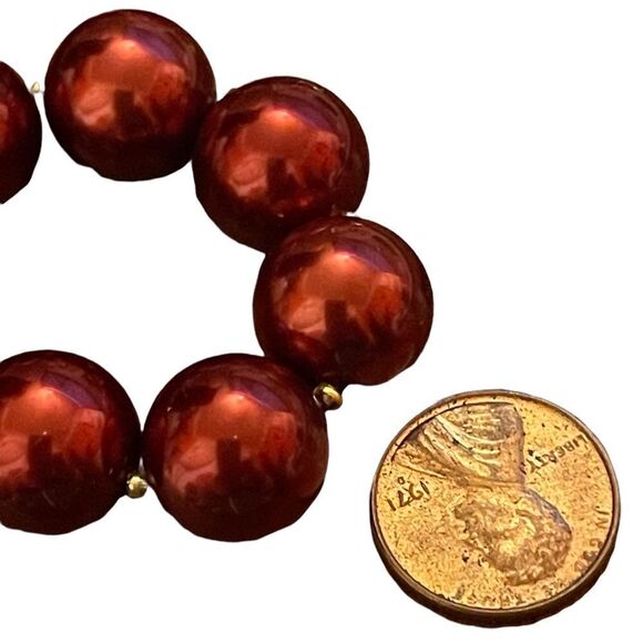 NWOT Charter club red pear 16” necklace - Picture 3 of 4